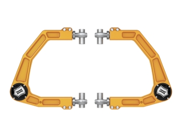 Picture of ICON 2024 Toyota Tacoma Billet Upper Control Arm w/ Delta Joint Pro - Gold Anodized