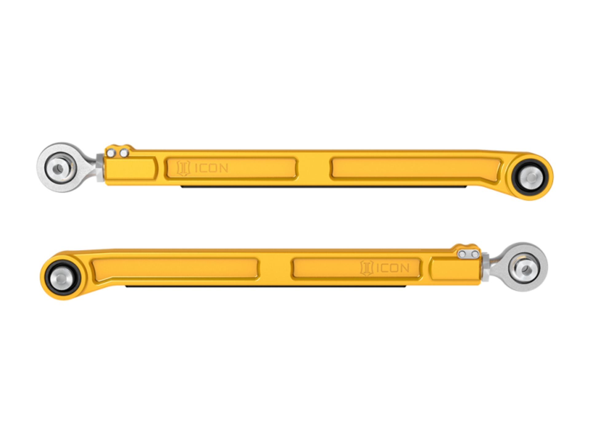 Picture of ICON 22-23 Toyota Tundra / 2024 Toyota Tacoma Billet Rear Lower Link Kit - Gold Anodized