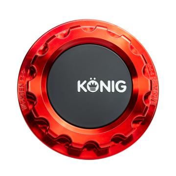 Picture of Konig MRK1 Anodized Red Gear Cap w/ Logo