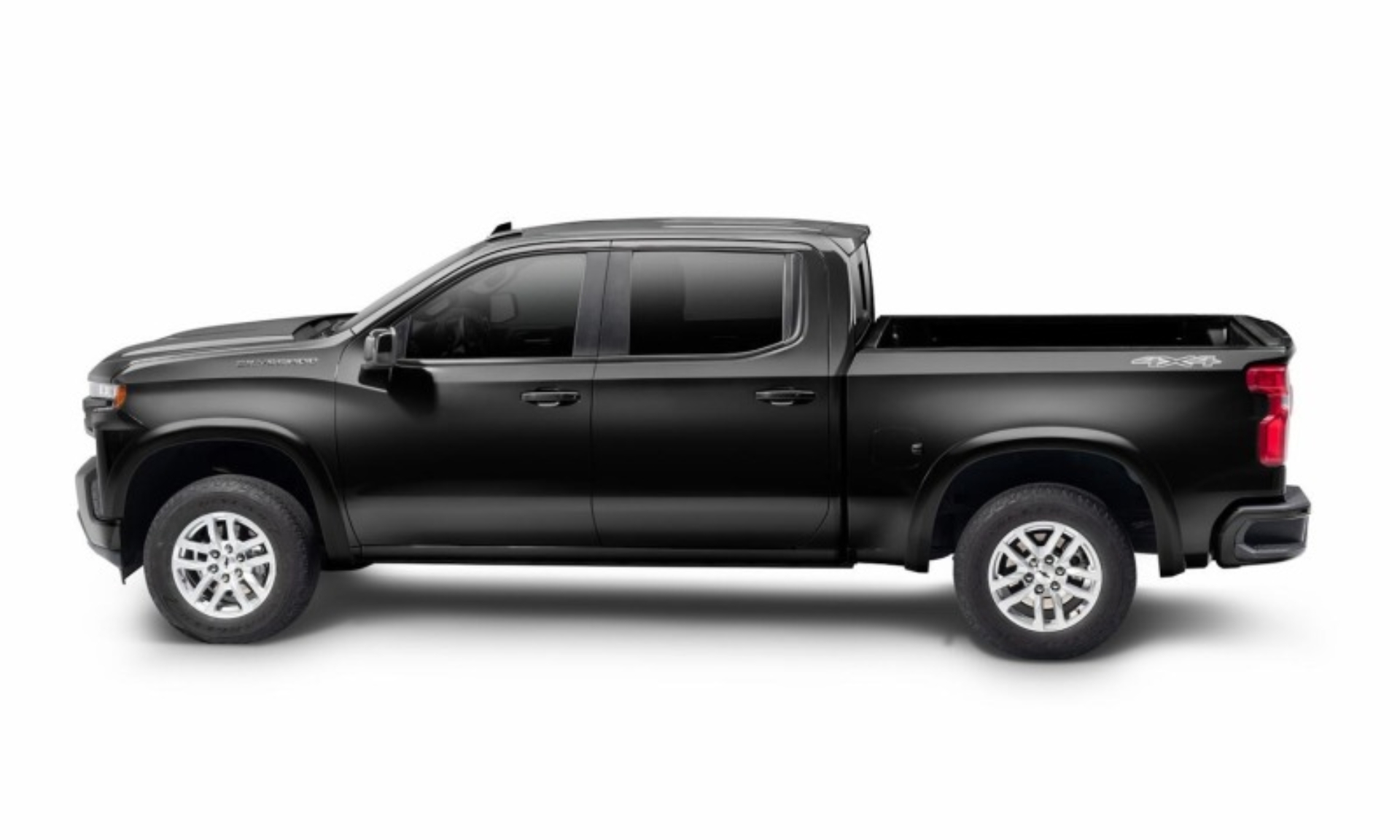 Picture of Bushwacker 19-21 Chevrolet Silverado 1500 6ft 6in Bed OE-Style 4PC Fender Flares - Black