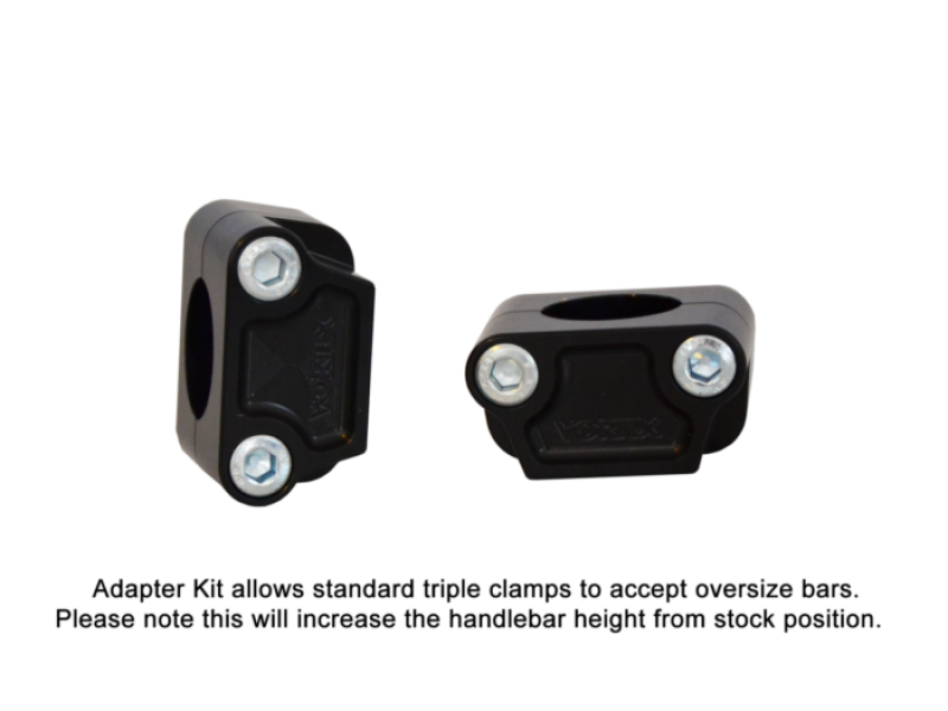 Picture of Vortex Racing Oversize Handle Bar Adapter- Black