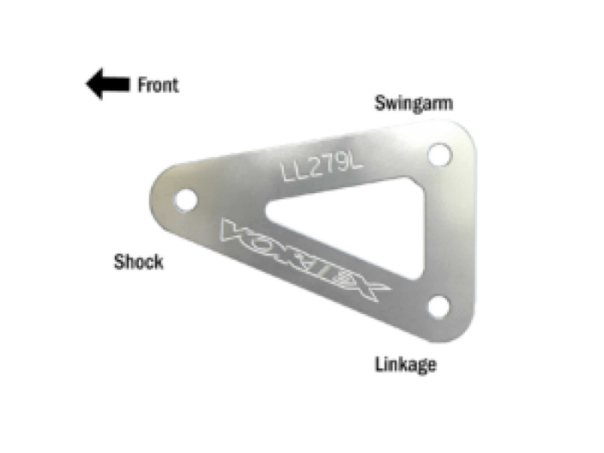 Picture of Vortex Racing 08-23 Honda CBR1000 RR Lowering Link Kit- Silver