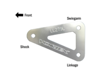 Picture of Vortex Racing 08-23 Honda CBR1000 RR Lowering Link Kit- Silver