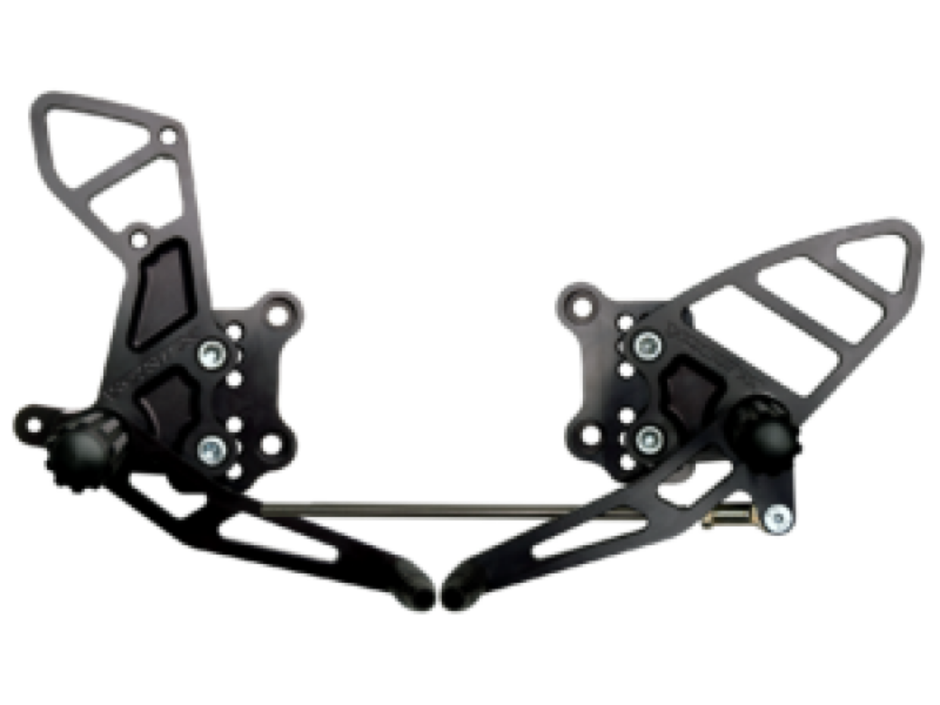 Picture of Vortex Racing 03-07 Suzuki SV1000 S,03-10 SV650 Adjustable Rearsets- Black