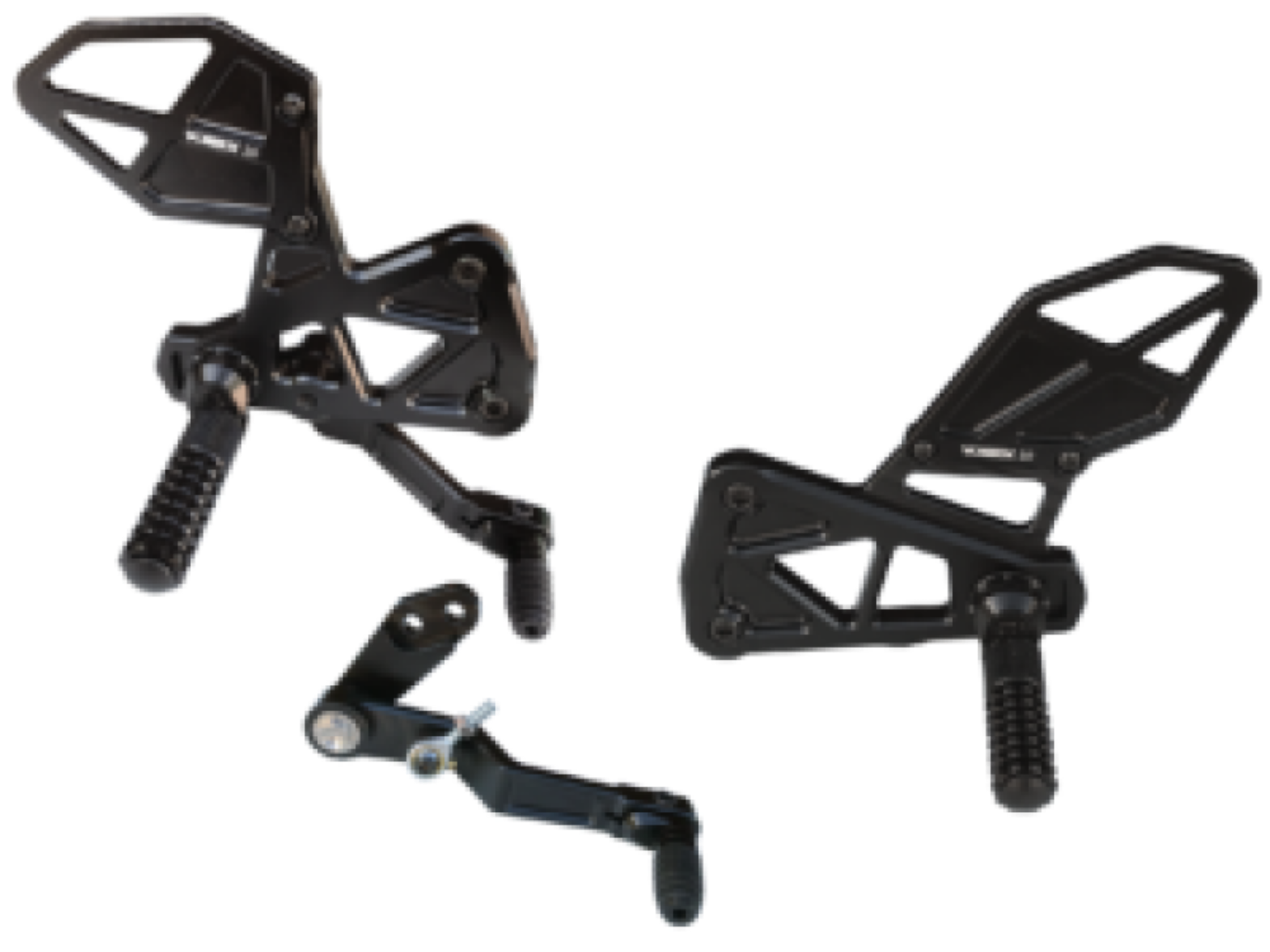 Picture of Vortex Racing Rearsets Replacement Rear Set- Black