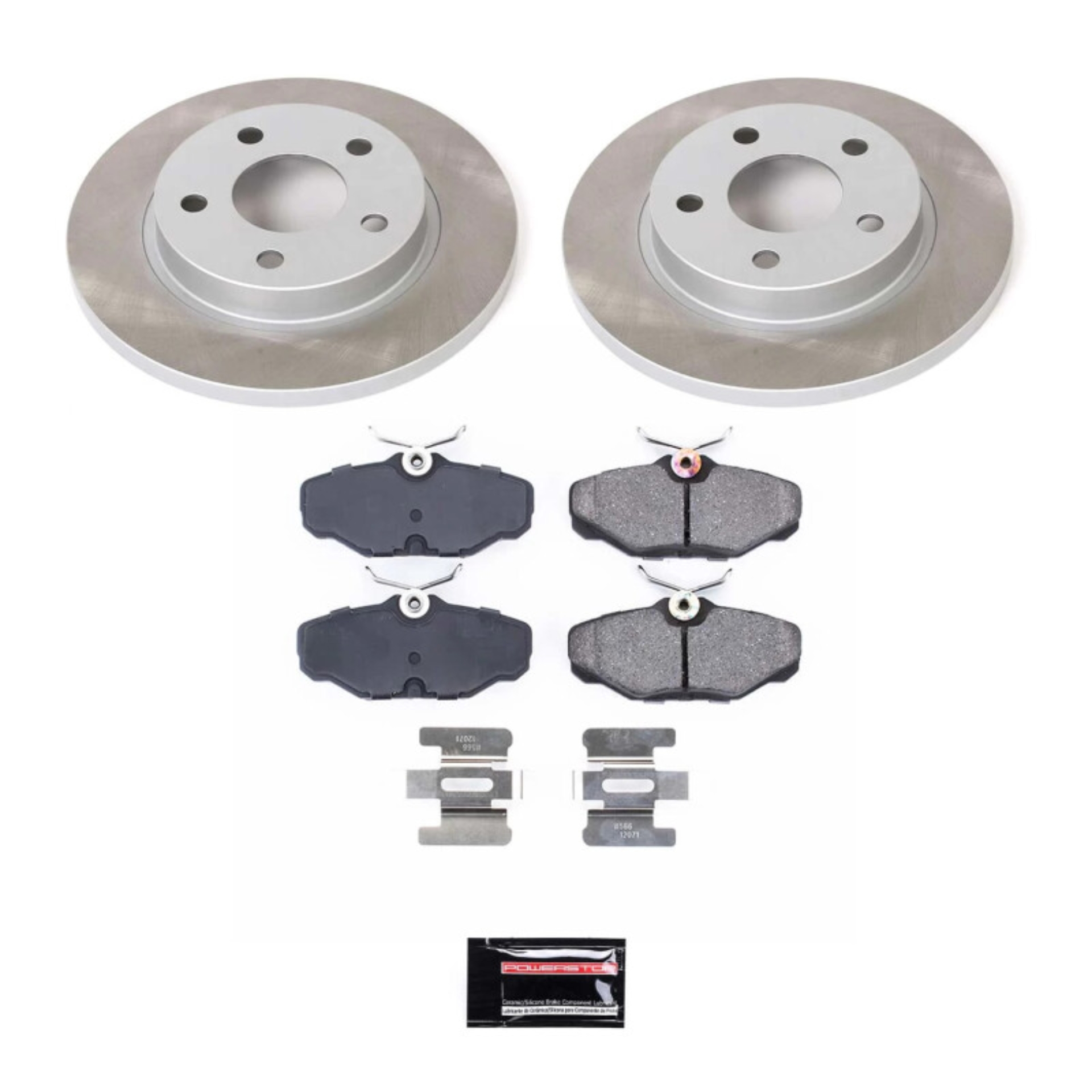 Picture of Power Stop 93-05 Mercury Sable Rear Semi-Coated Rotor Kit