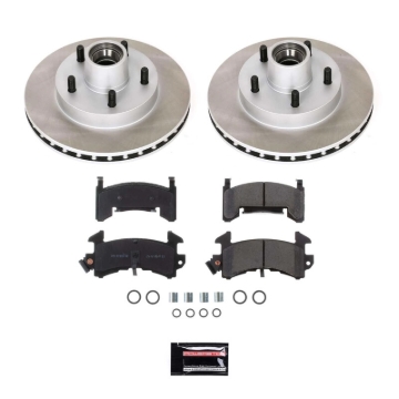 Picture of Power Stop 82-87 Pontiac Grand Prix Front Semi-Coated Rotor Kit
