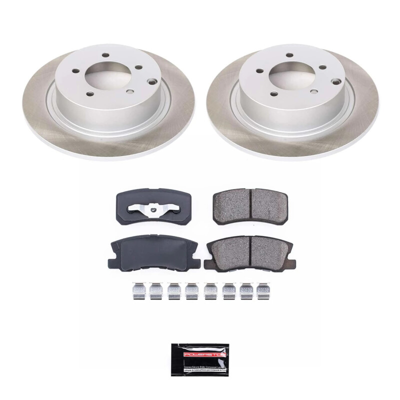 Picture of Power Stop 11-12 Mitsubishi Outlander Sport Rear Semi-Coated Rotor Kit