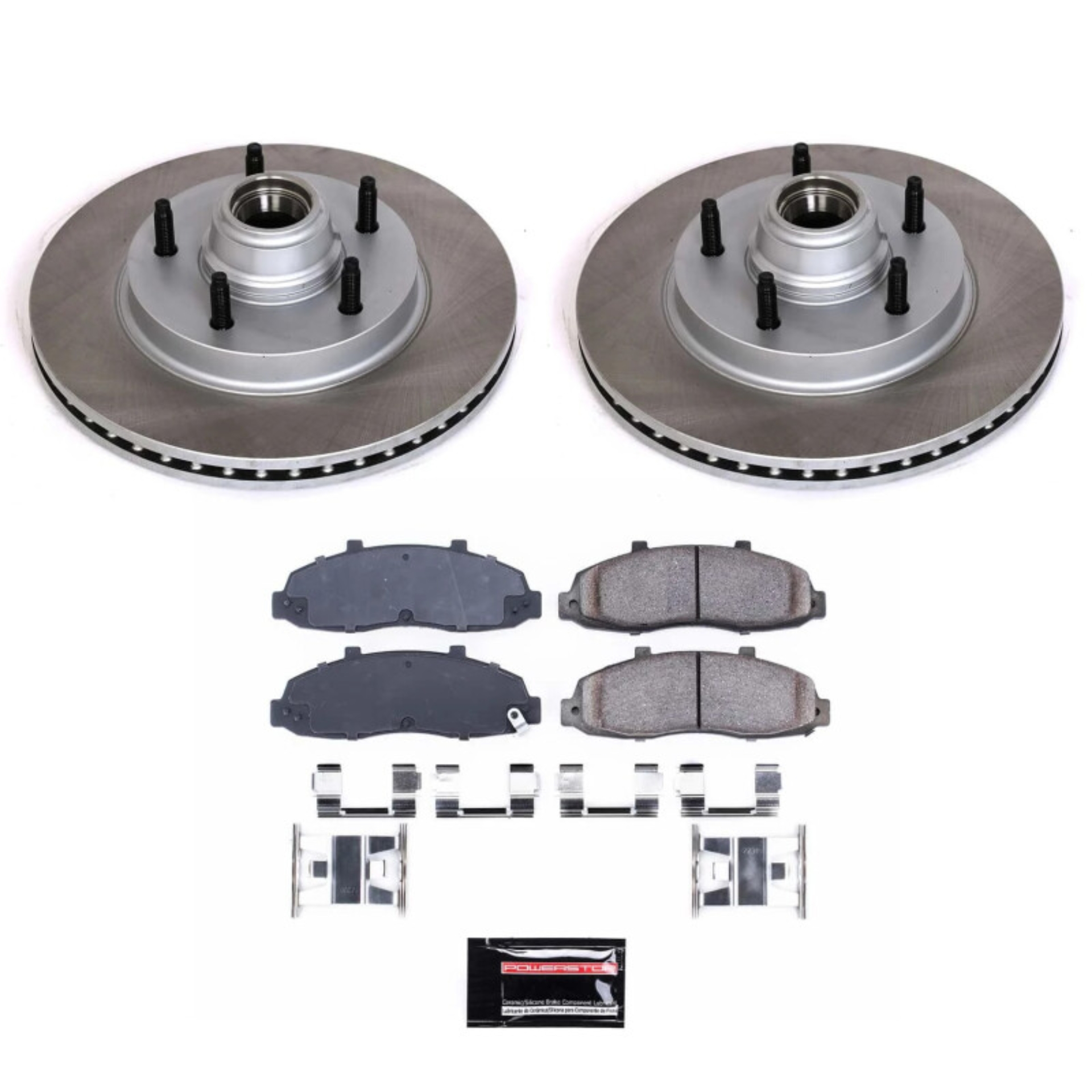 Picture of Power Stop 97-00 Ford F-150 Front Semi-Coated Rotor Kit