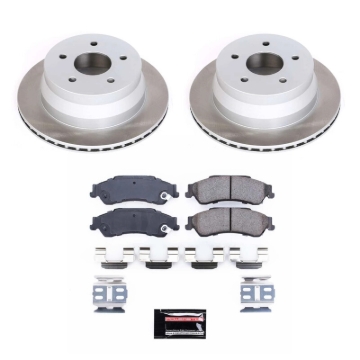 Picture of Power Stop 97-01 Oldsmobile Bravada Rear Semi-Coated Rotor Kit