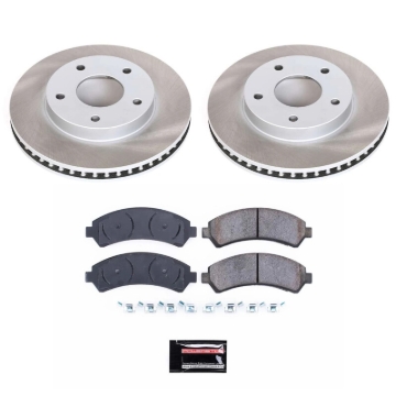 Picture of Power Stop 97-01 Oldsmobile Bravada Front Semi-Coated Rotor Kit