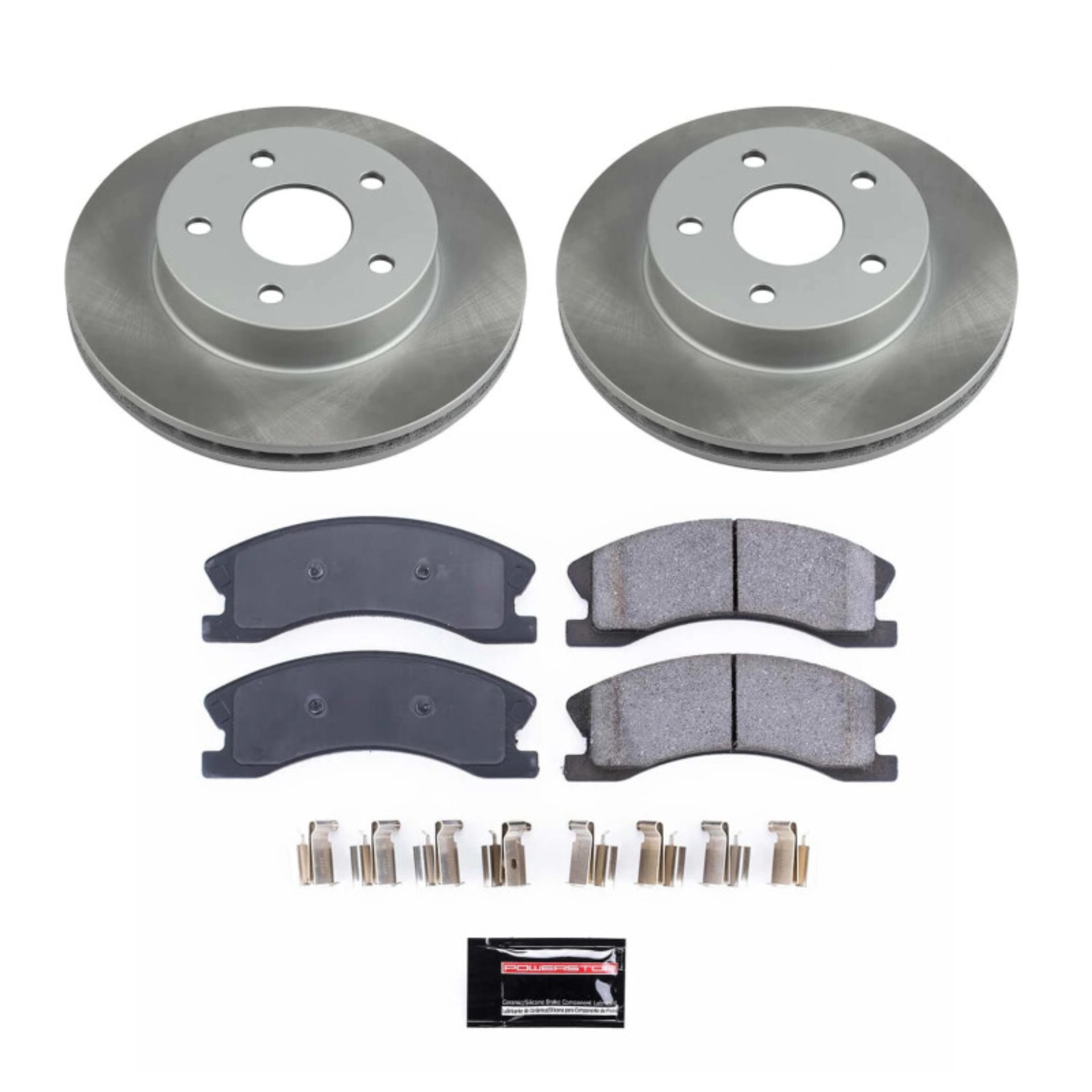 Picture of Power Stop 99-04 Jeep Grand Cherokee Front Semi-Coated Rotor Kit