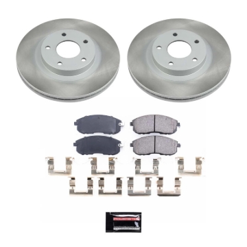 Picture of Power Stop 02-03 Nissan Maxima Front Semi-Coated Rotor Kit