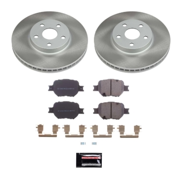 Picture of Power Stop 00-05 Toyota Celica Front Semi-Coated Rotor Kit