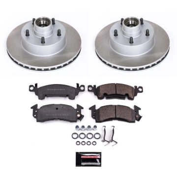 Picture of Power Stop 1979 Pontiac Phoenix Front Semi-Coated Rotor Kit