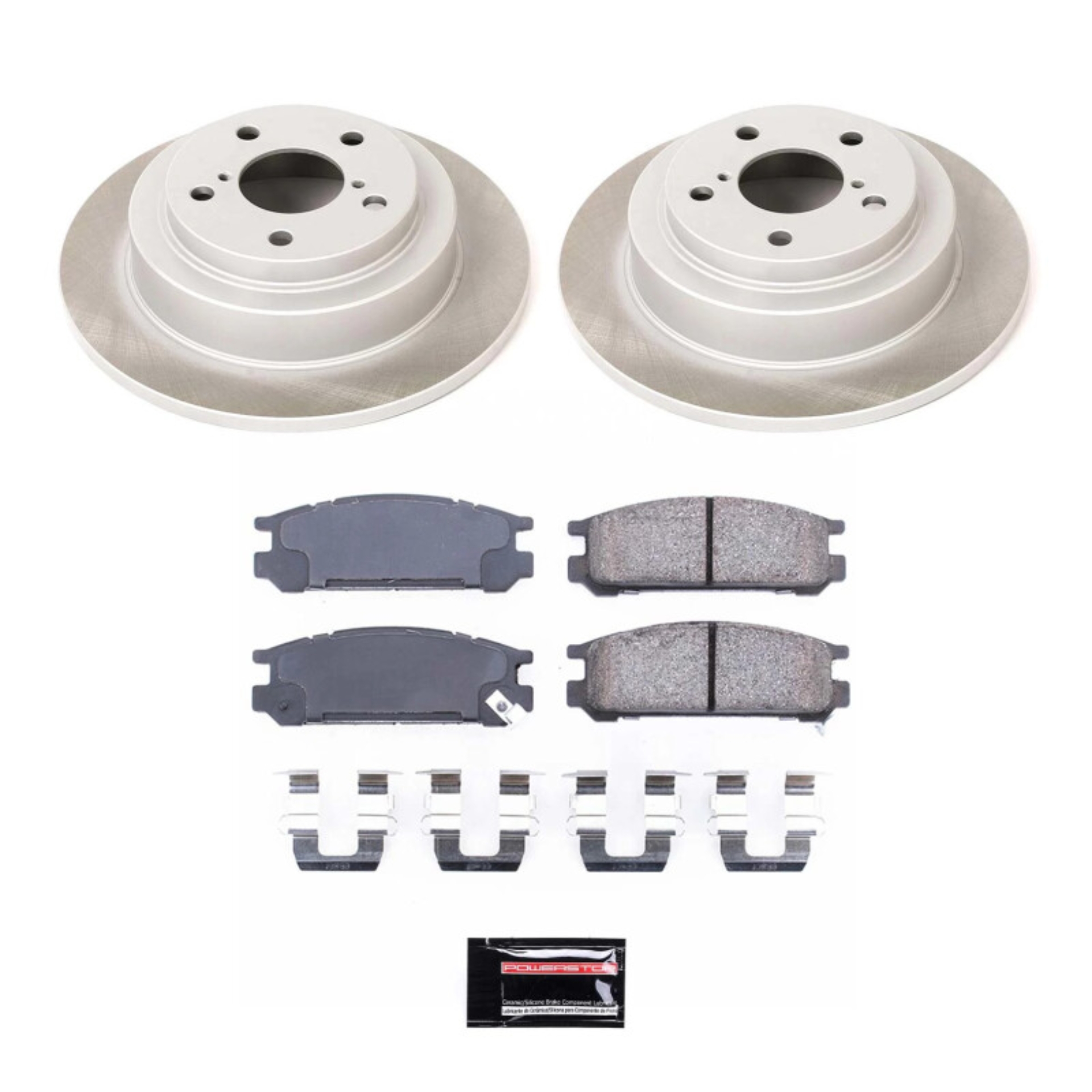 Picture of Power Stop 90-99 Subaru Legacy Rear Semi-Coated Rotor Kit