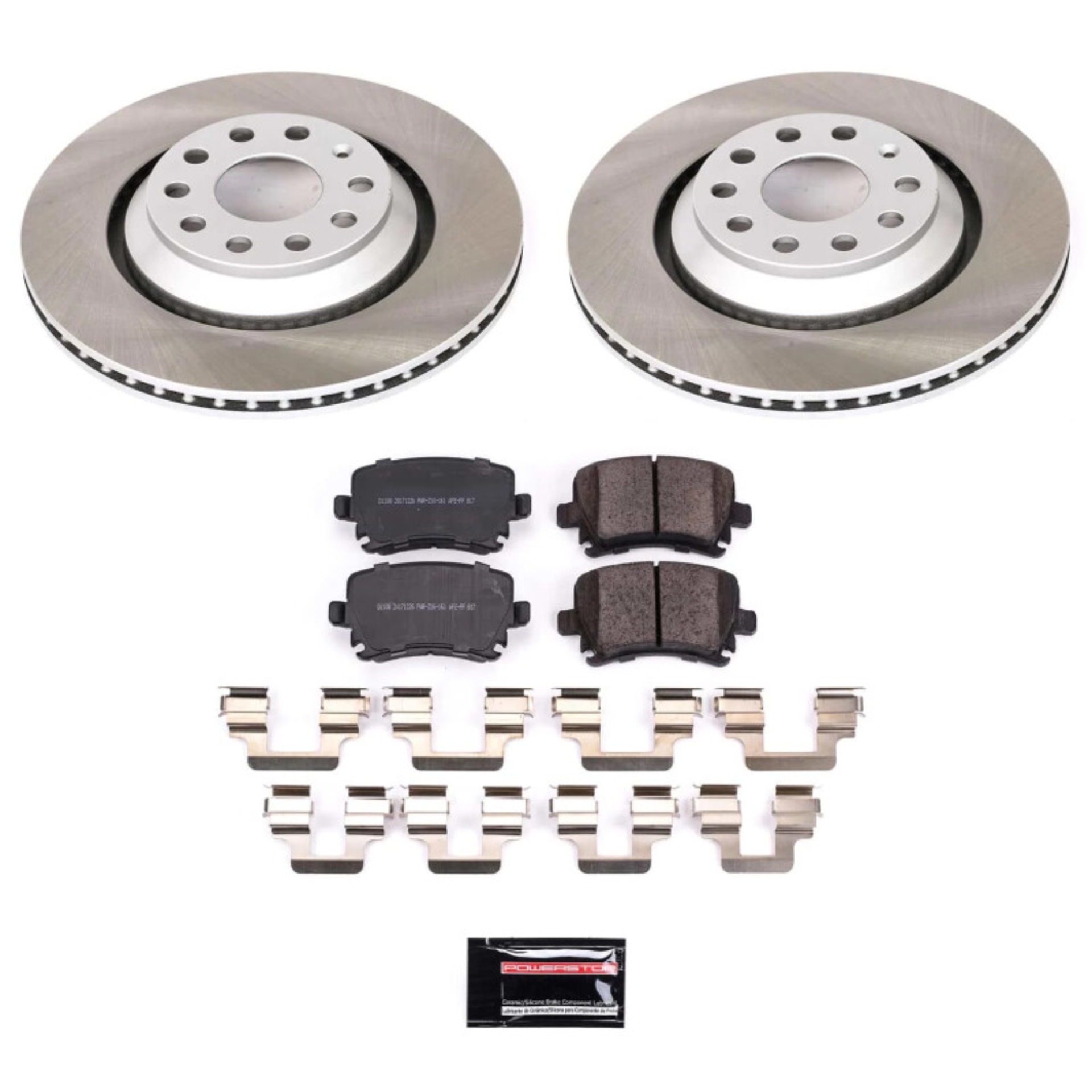 Picture of Power Stop 2008 Volkswagen R32 Rear Semi-Coated Rotor Kit