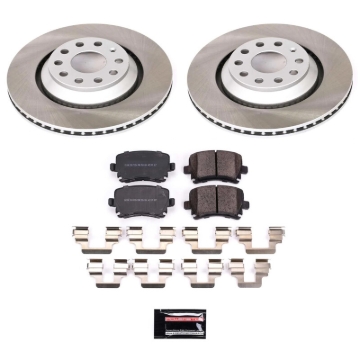 Picture of Power Stop 2008 Volkswagen R32 Rear Semi-Coated Rotor Kit