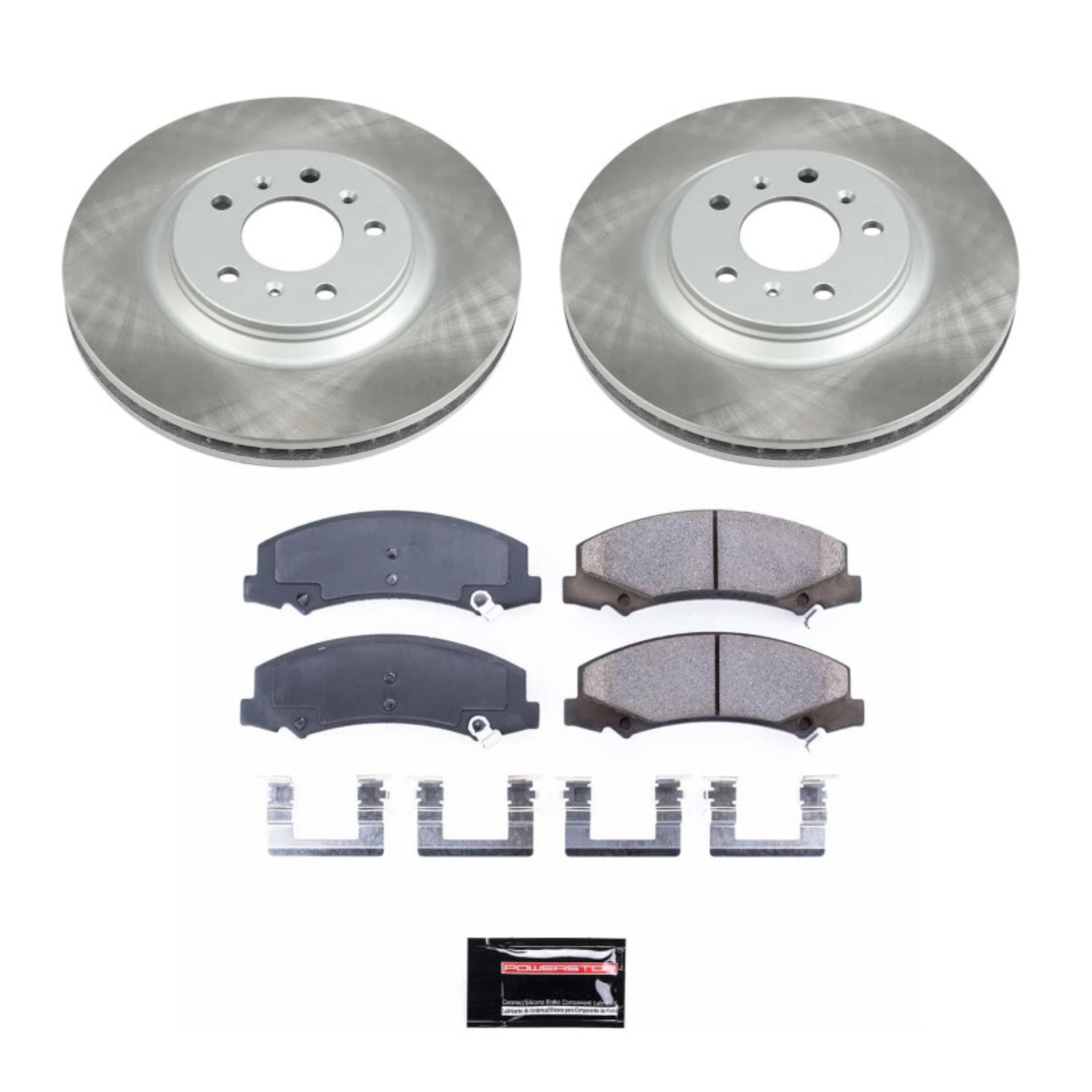 Picture of Power Stop 14-16 Chevrolet Impala Limited Front Semi-Coated Rotor Kit