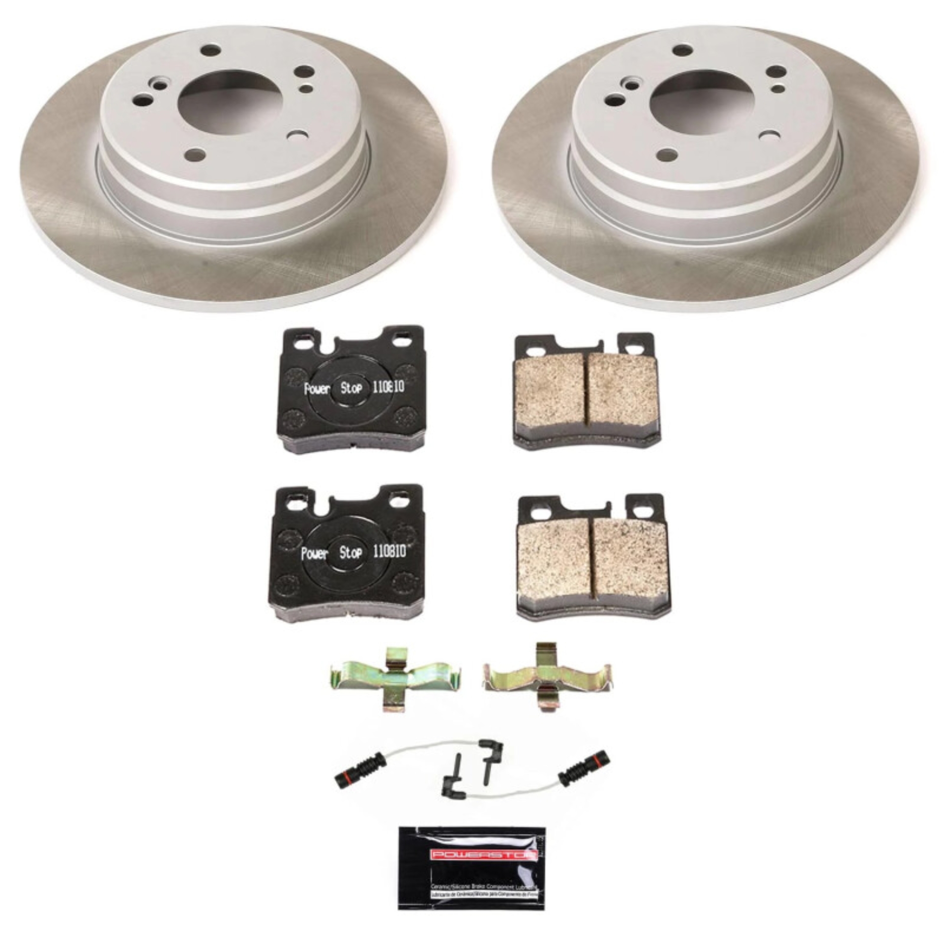 Picture of Power Stop 98-00 Mercedes-Benz SLK230 Rear Semi-Coated Rotor Kit