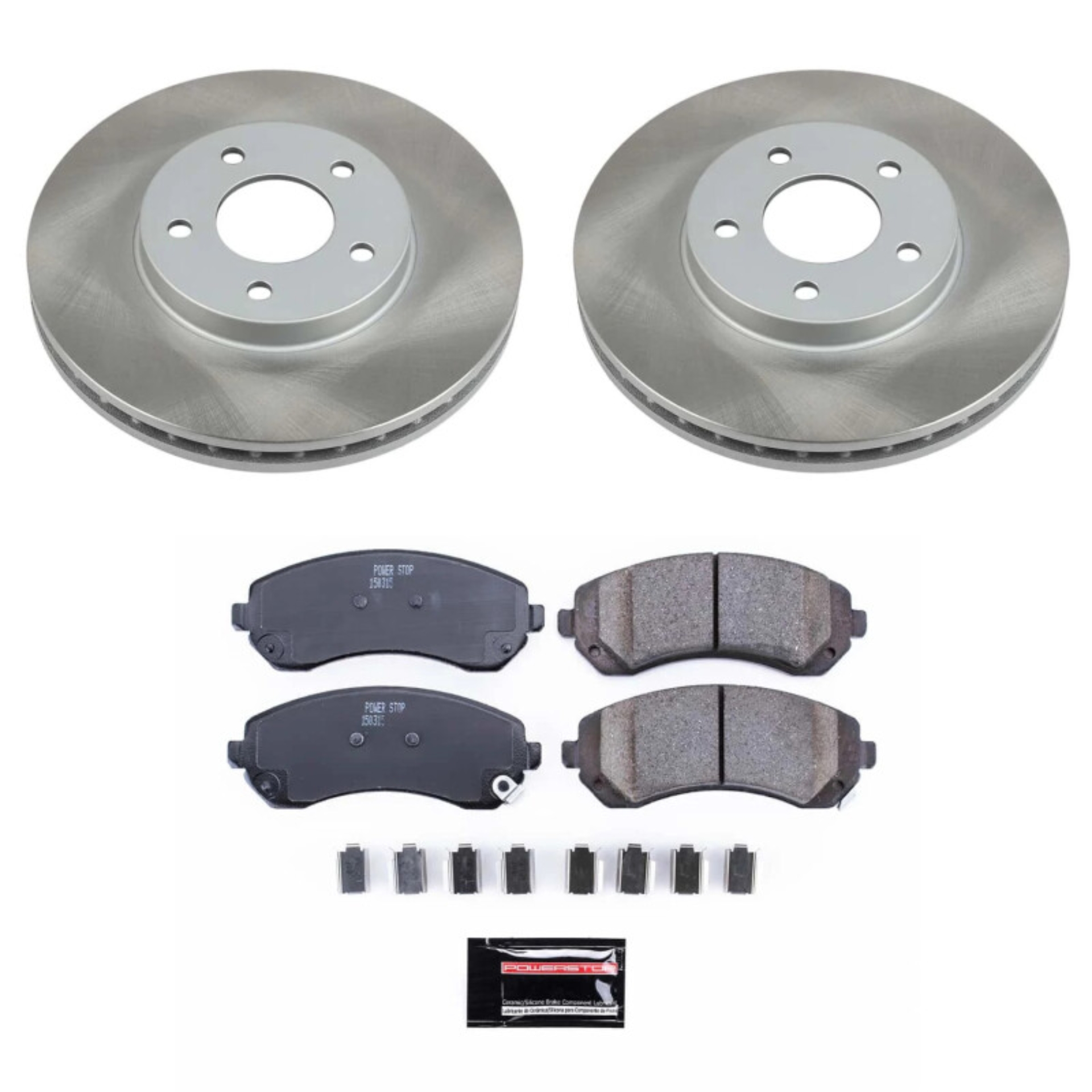 Picture of Power Stop 02-04 Pontiac Montana Front Semi-Coated Rotor Kit