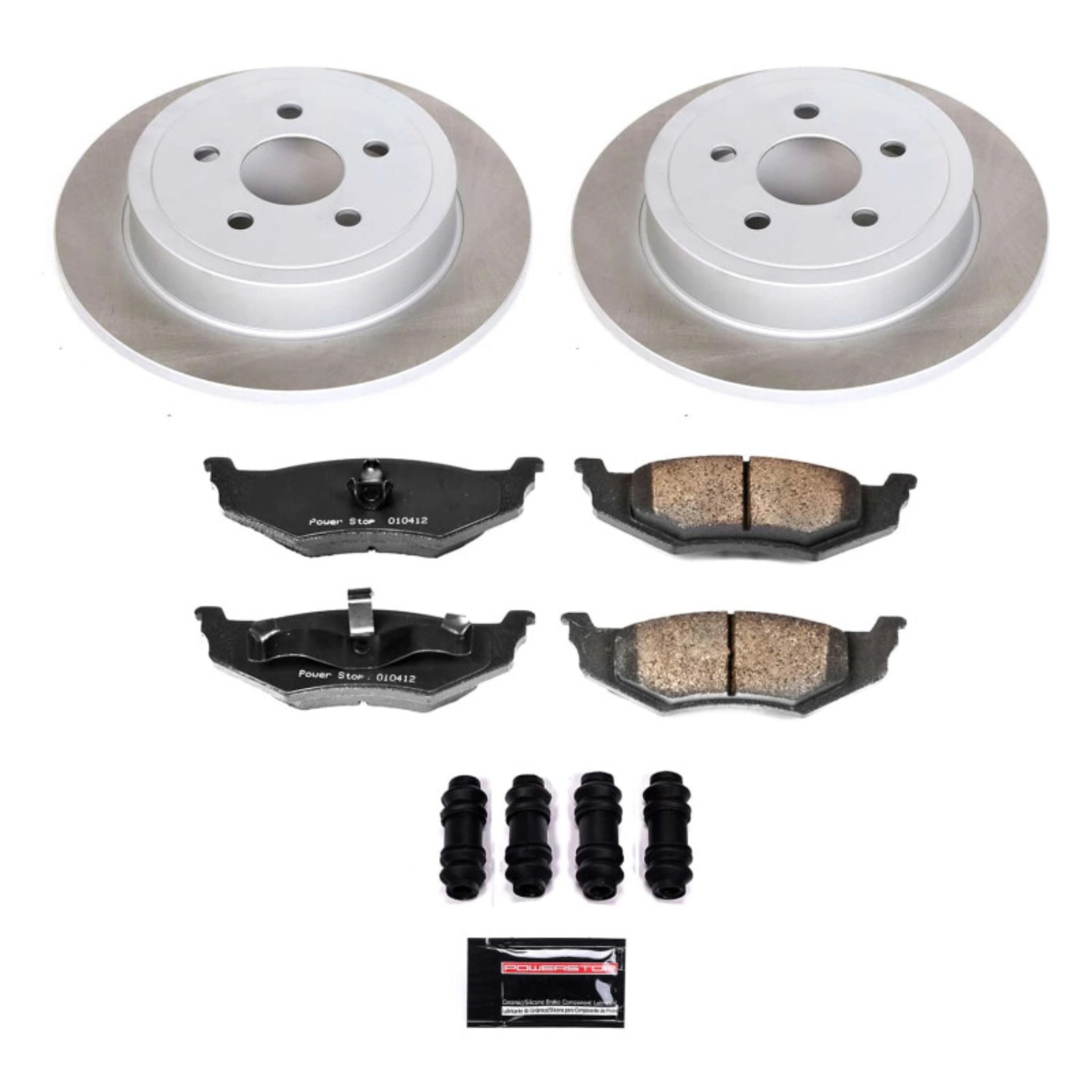 Picture of Power Stop 96-06 Chrysler Sebring Rear Semi-Coated Rotor Kit