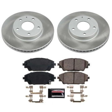 Picture of Power Stop 16-21 Mazda CX-3 Front Semi-Coated Rotor Kit