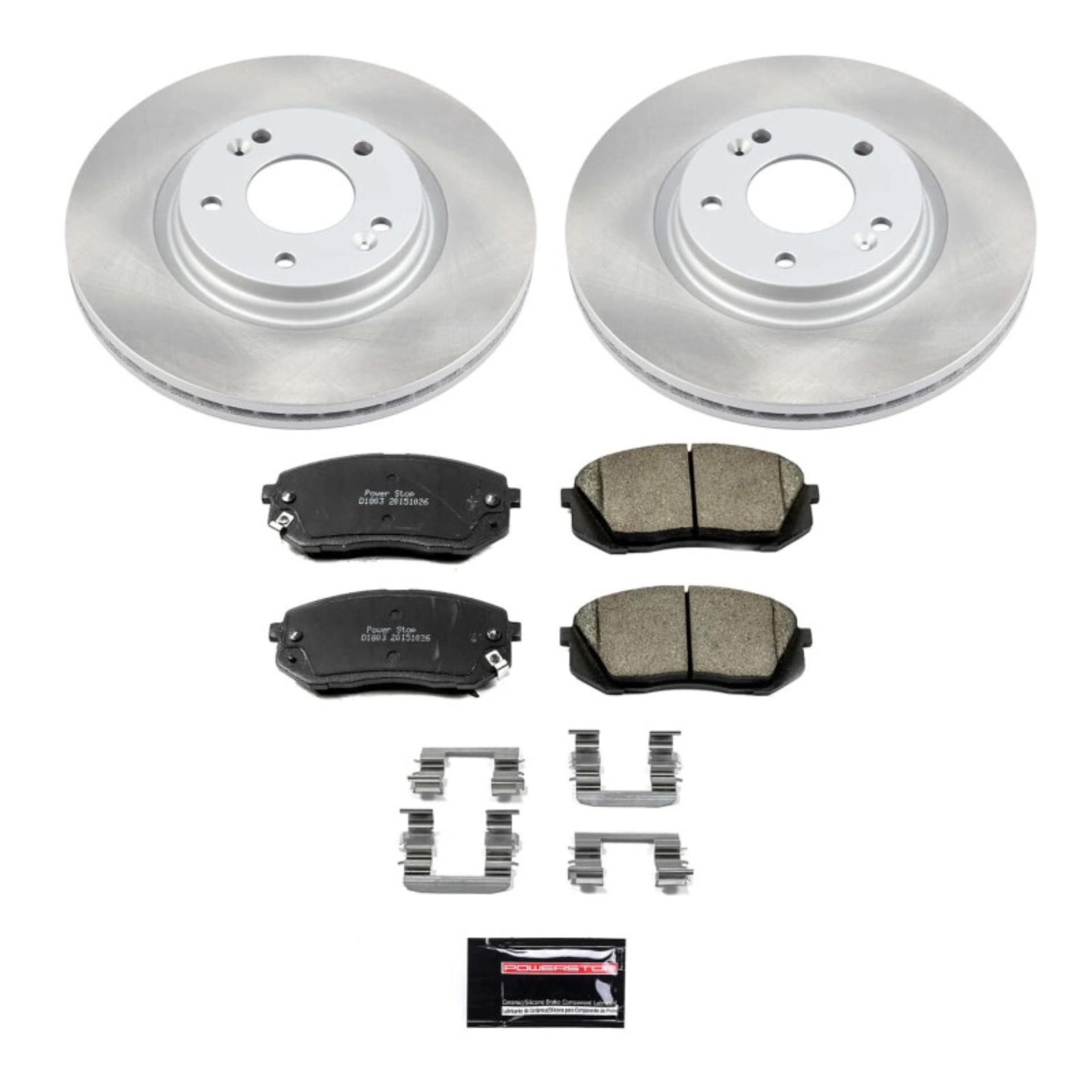 Picture of Power Stop 2015 Hyundai Sonata Front Semi-Coated Rotor Kit