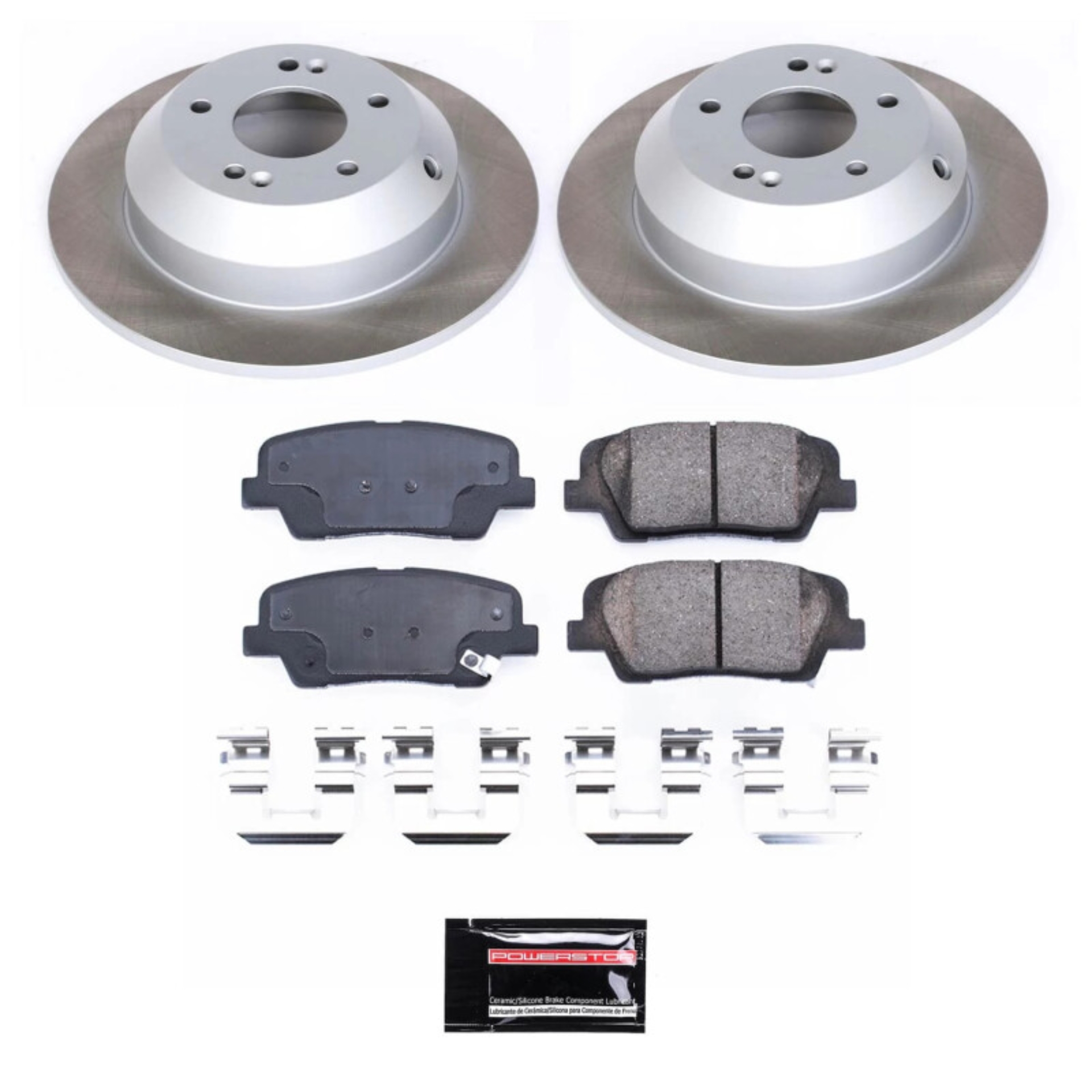Picture of Power Stop 16-20 Kia Sorento Rear Semi-Coated Rotor Kit