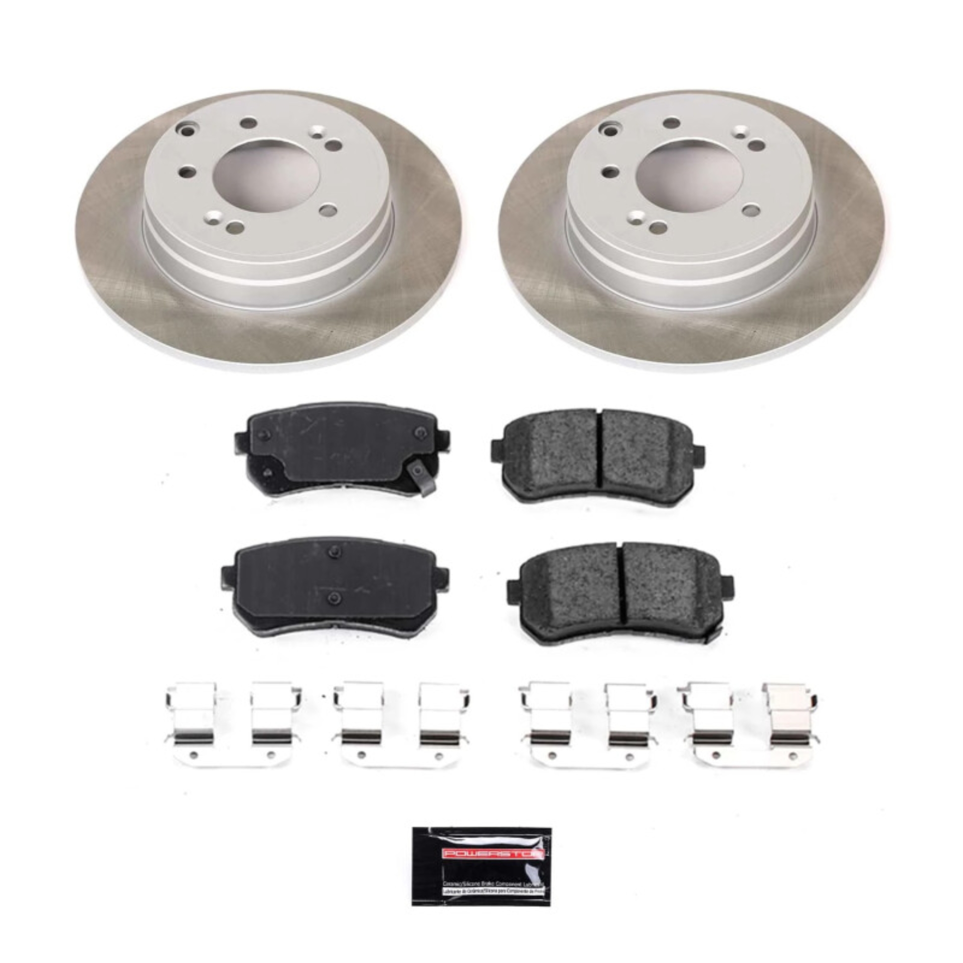 Picture of Power Stop 16-20 Kia Optima Rear Semi-Coated Rotor Kit