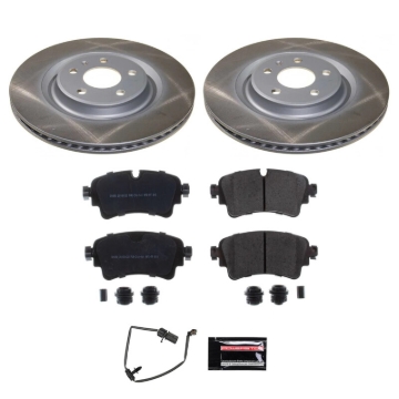 Picture of Power Stop 18-20 Audi S5 Sportback Rear Semi-Coated Rotor Kit