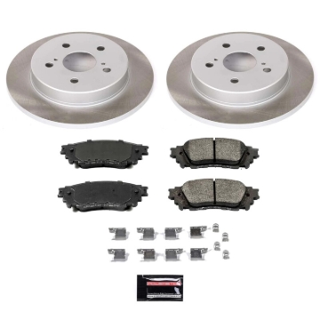 Picture of Power Stop 2018 Toyota C-HR Rear Semi-Coated Rotor Kit