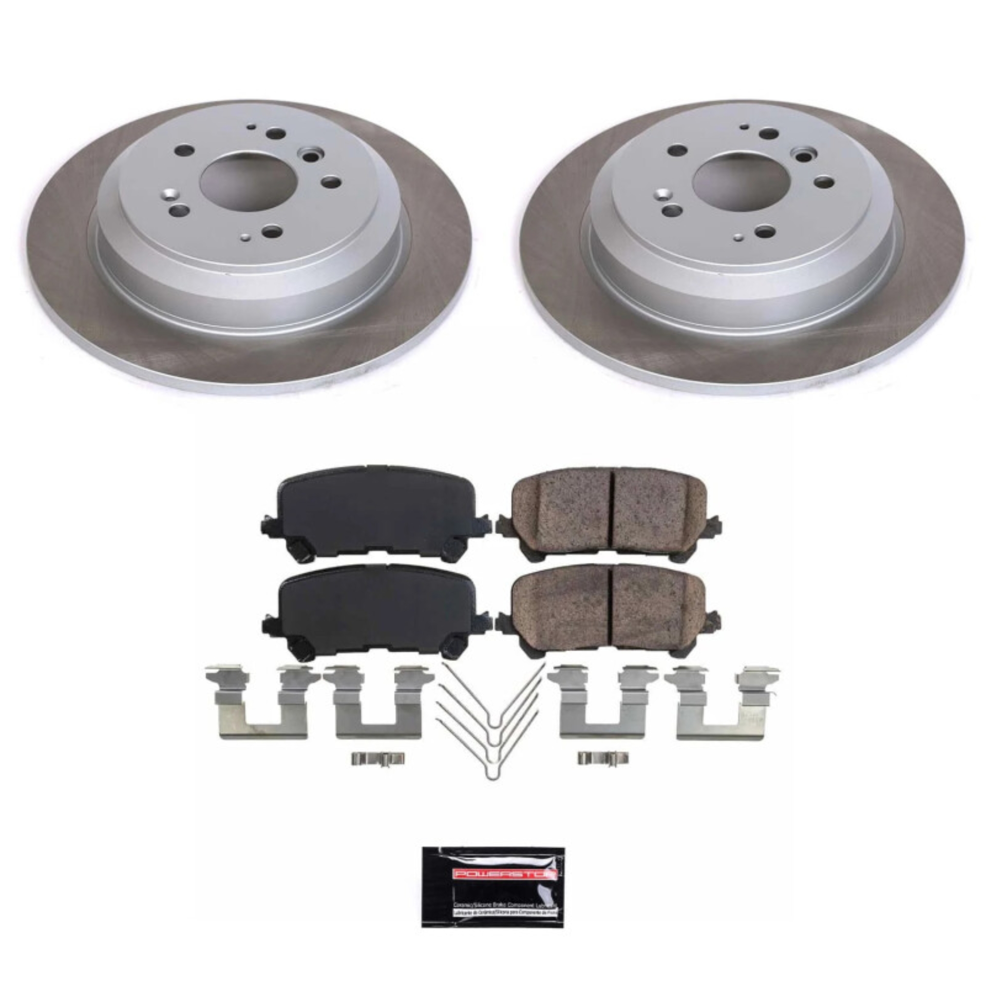Picture of Power Stop 17-22 Honda Ridgeline Rear Semi-Coated Rotor Kit