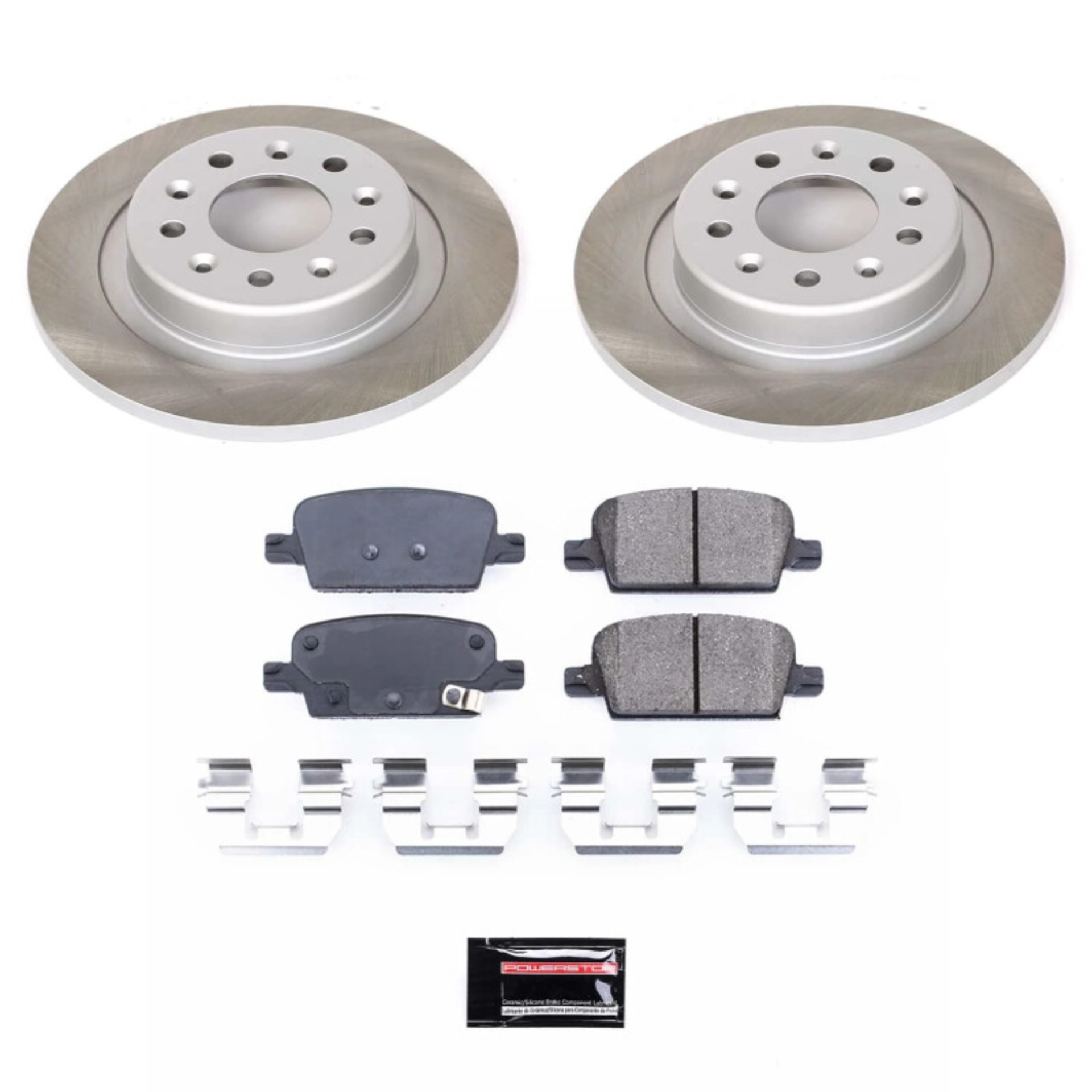 Picture of Power Stop 16-22 Chevrolet Malibu Rear Semi-Coated Rotor Kit