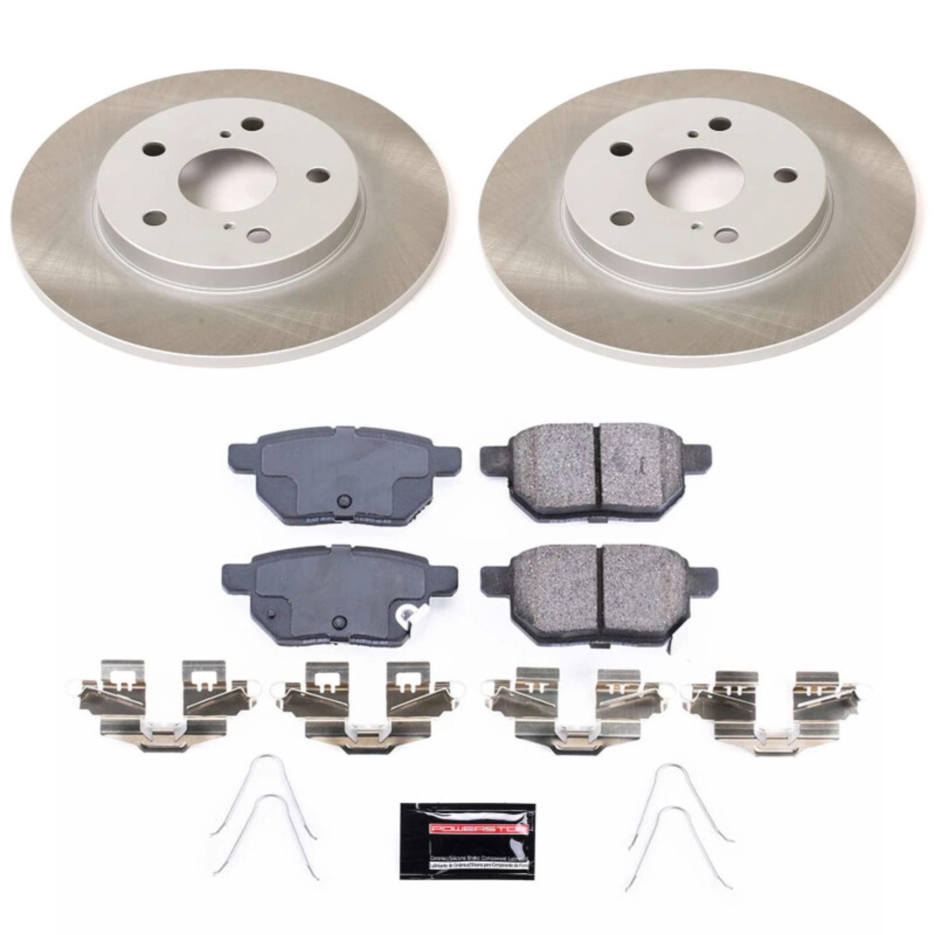 Picture of Power Stop 17-18 Toyota Corolla iM Rear Semi-Coated Rotor Kit