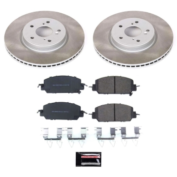 Picture of Power Stop 17-23 Honda CR-V Front Semi-Coated Rotor Kit