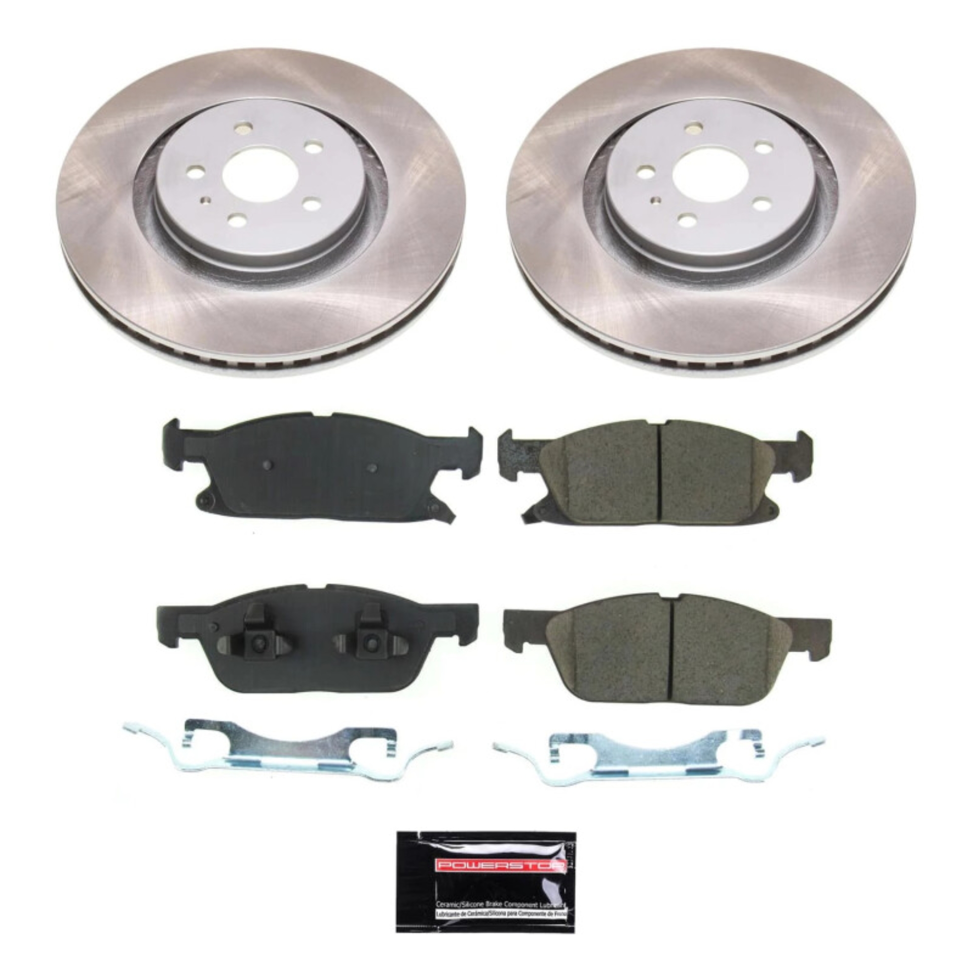 Picture of Power Stop 19-21 Lincoln Nautilus Front Semi-Coated Rotor Kit