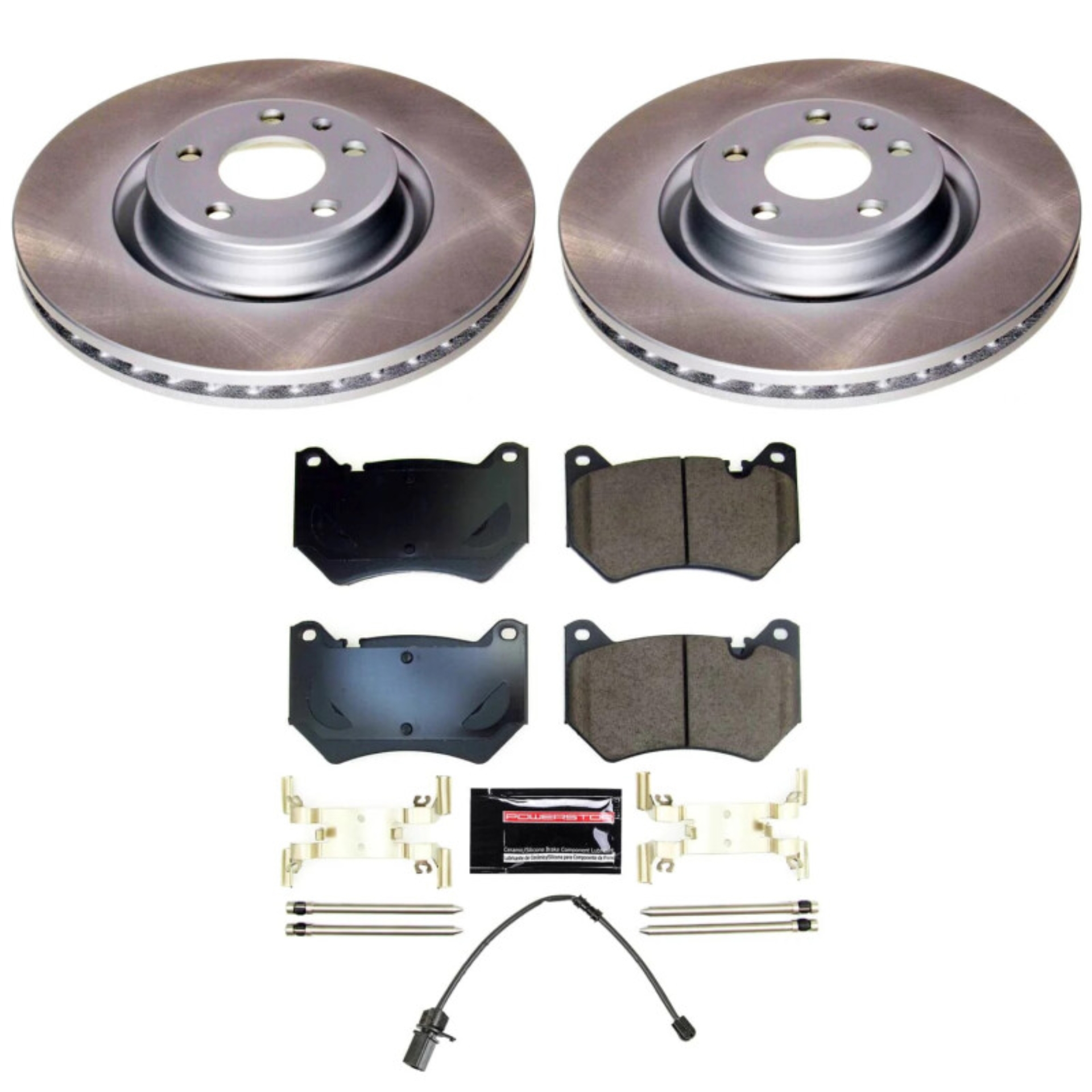 Picture of Power Stop 18-22 Audi Q5 Front Semi-Coated Rotor Kit
