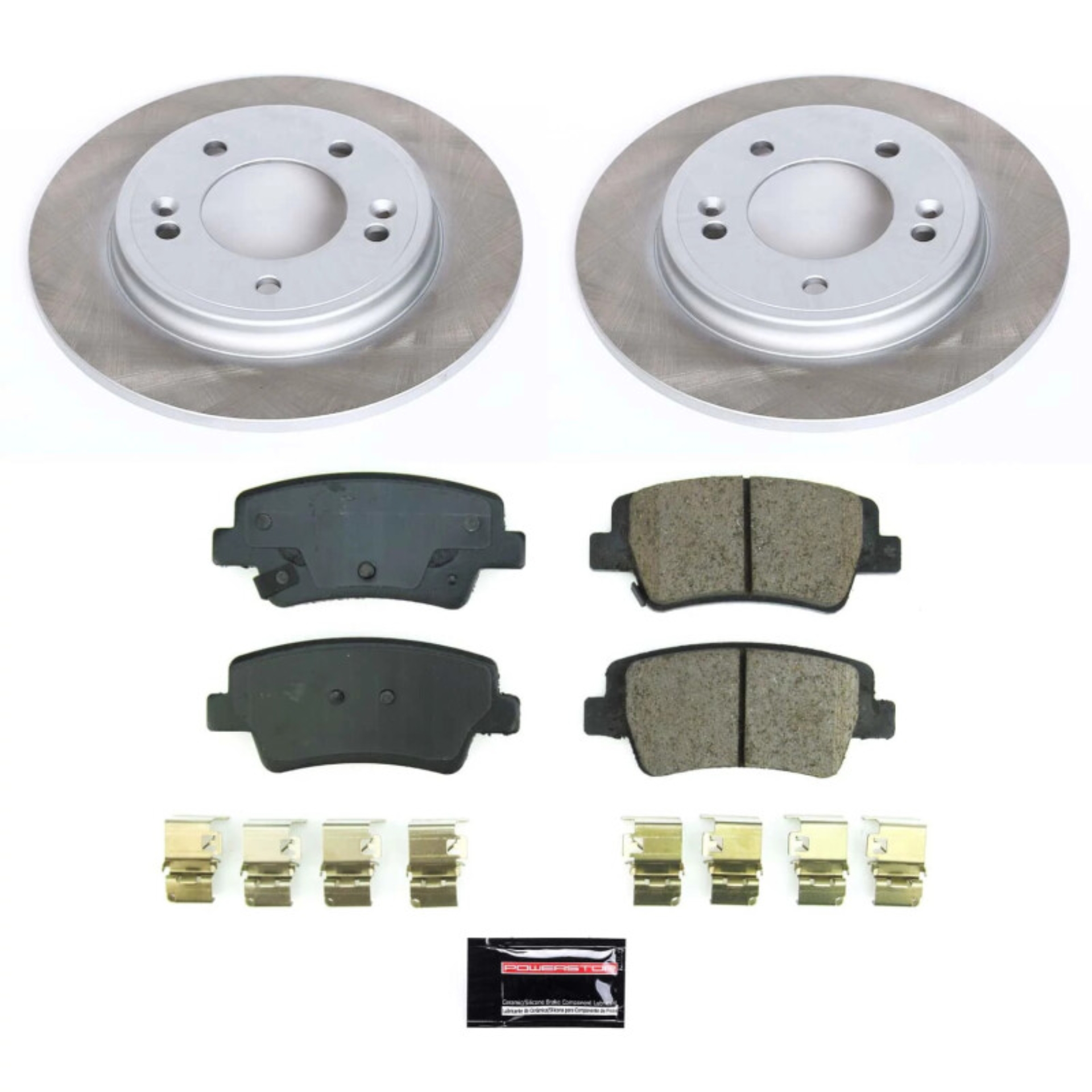 Picture of Power Stop 21-23 Hyundai Elantra Rear Semi-Coated Rotor Kit
