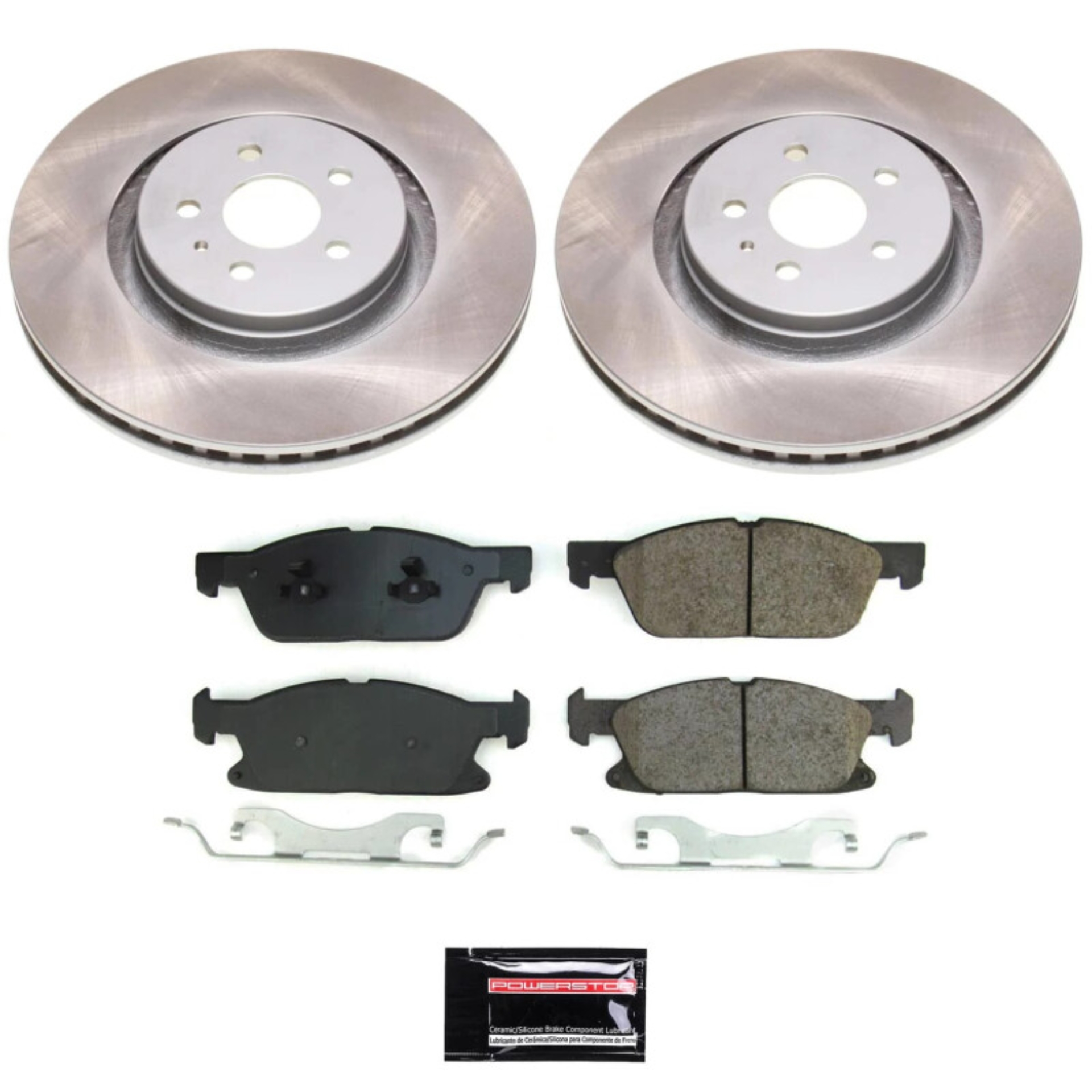 Picture of Power Stop 17-20 Lincoln MKZ Front Semi-Coated Rotor Kit