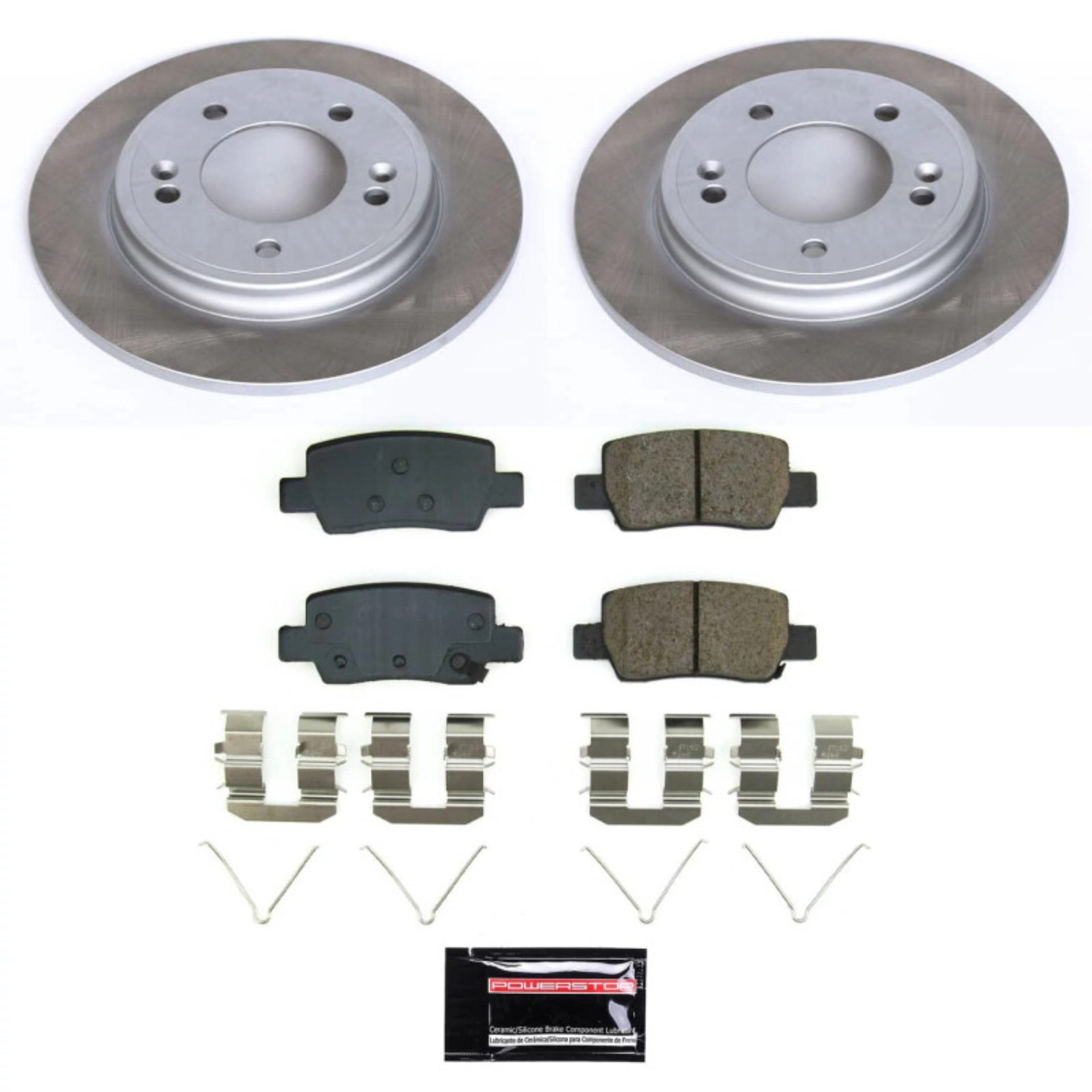 Picture of Power Stop 21-23 Hyundai Elantra Rear Semi-Coated Rotor Kit
