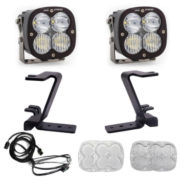 Picture of Baja Designs 2023+ Ford F-250/350 Super Duty XL Pro A-Pillar LED light Kit w/ Upfitter Harness