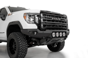 Picture of Addictive Desert Designs 20-23 GMC Sierra 2500/3500 Bomber Front Bumper - Black