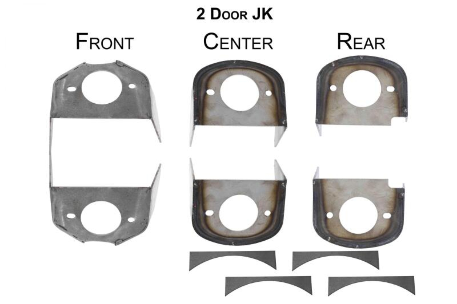 Picture of Rust Buster 2007-2018 Jeep Wrangler 2-Door Frame Body Mounts