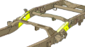 Picture of Rust Buster 1999-2006 Chevy & GMC Pick Up Truck ward Rear Frame Repair Kit - Right