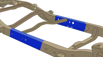 Picture of Rust Buster 2000-2006 Toyota Tundra Center Frame Section - Right