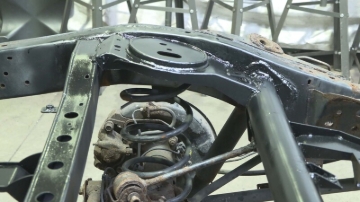 Picture of Rust Buster FJ Cruiser & 4Runner Rear Upper Coil Spring Bucket & Shock Mount - Right