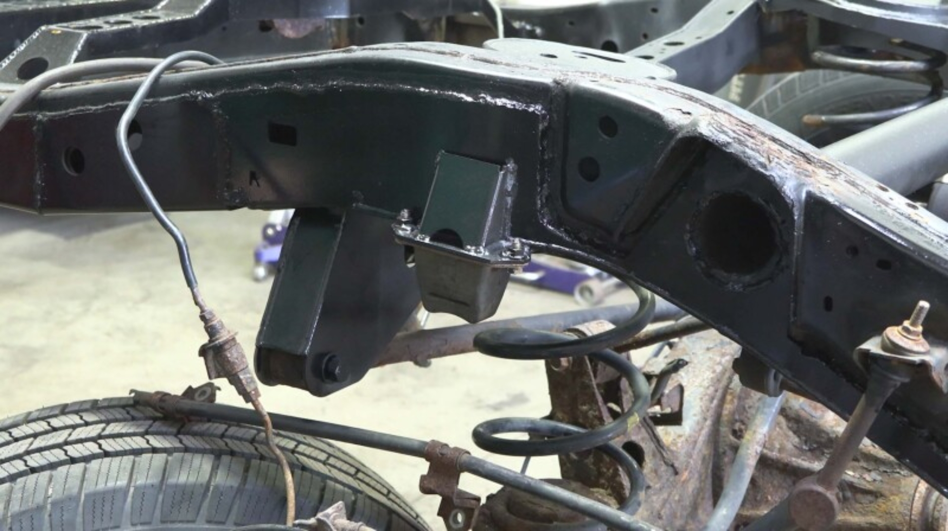 Picture of Rust Buster 2003-2014 Toyota 4Runner and FJ Cruiser Over-the-Axle Frame Repair Kit - Left