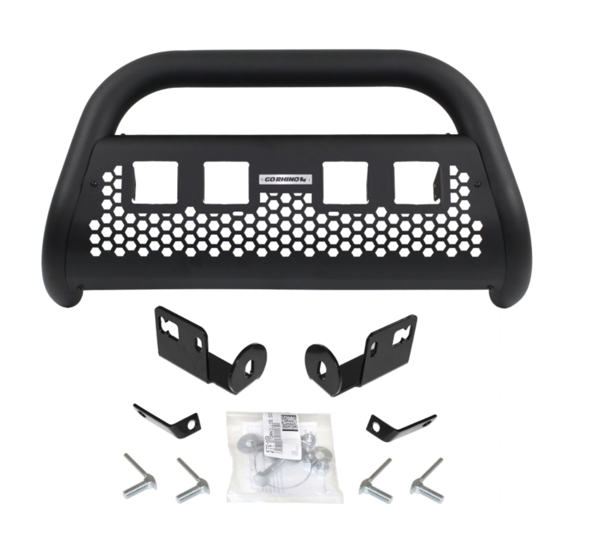 Picture of Go Rhino 04-08 Ford F-150 RC2 LR 4 Lights Complete Kit w/Front Guard + Brkts