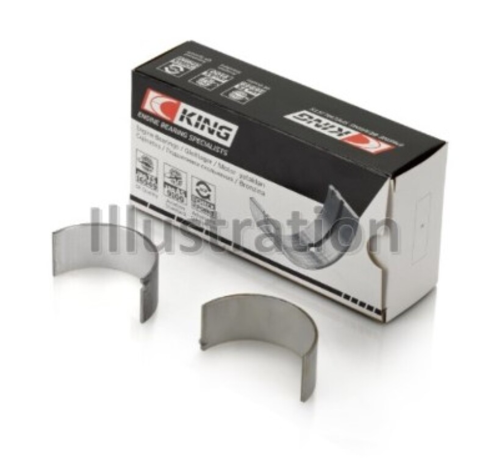Picture of King Engine Bearings Mercedes Benz Om611.960/981/Om646.821/962/966 (Size +0.25mm) Conrod Bearing Set